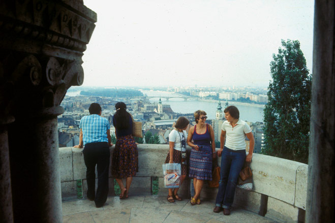 Fischerbastei - Blick zur Magareteninsel